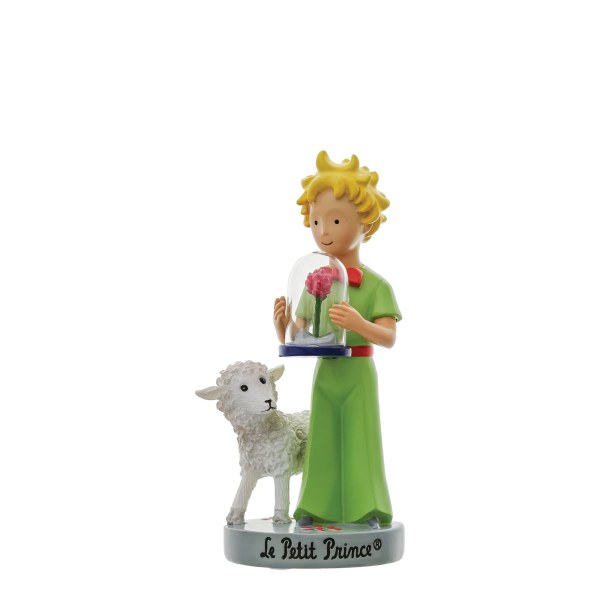 THE LITTLE PRINCE FIGURINE 12 CM PINK AND SHEEP