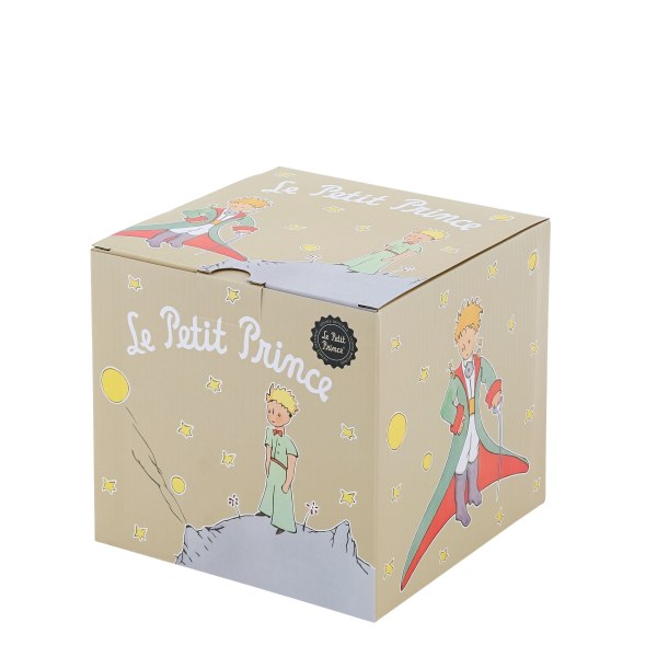 THE LITTLE PRINCE FIGURINE PLANET WITH HIS ROSE 11 CM