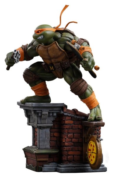 Teenage Mutant Ninja Turtles Statue 1/10 Art Scale Michelangelo Unleashed 24 cm