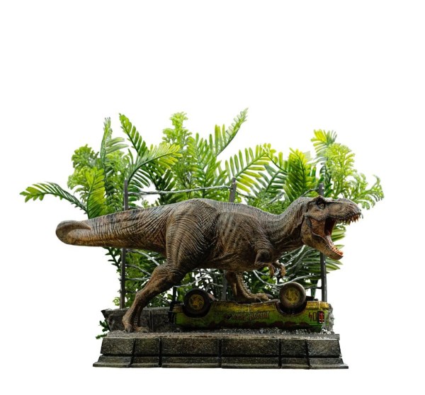 Jurassic Park statuette Icons T-Rex Breakout Set A 17 cm