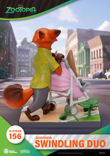 ZOOTOPIA 2 - Swindling Duo - Diorama D-Stage 12.2cm