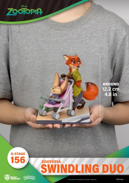 ZOOTOPIA 2 - Swindling Duo - Diorama D-Stage 12.2cm