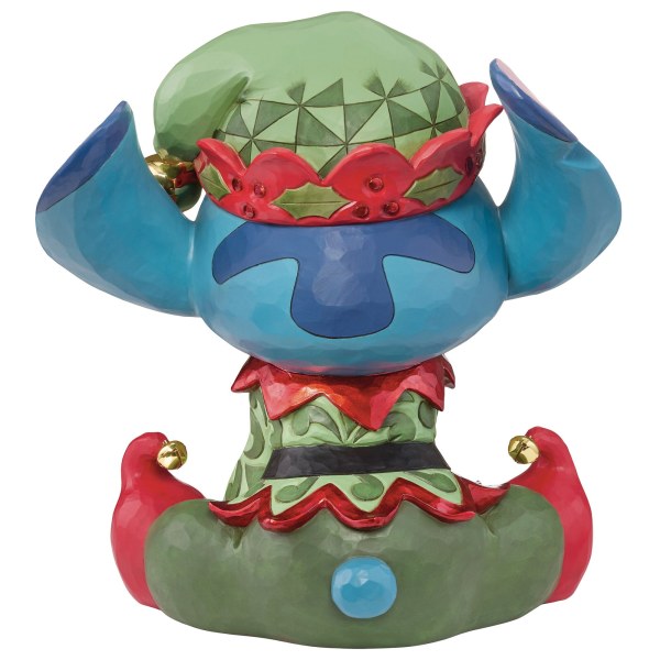 Stitch Christmas Elf Figurine Disney 37.3 cm by Jim Shore – Costco Exclusive – Disney Traditions