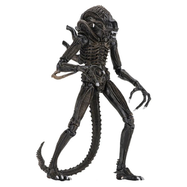 ALIEN - 7" SCALE ACTION FIGURE - ULTIMATE ALIENS WARRIOR 1986 (BROWN)