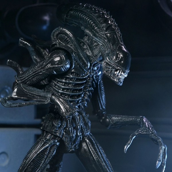 ALIENS - 7" SCALE ACTION FIGURE - 40TH ANNIVERSARY ULTIMATE WARRIOR XENOMORPH (BLACK)