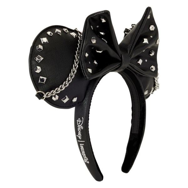 Minnie Mouse Studs & Chains Ear Headband - Disney Loungefly