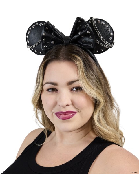 Minnie Mouse Studs & Chains Ear Headband - Disney Loungefly