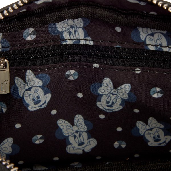 Minnie Mouse Studs & Chains Sling Crossbody Bag - Disney Loungefly