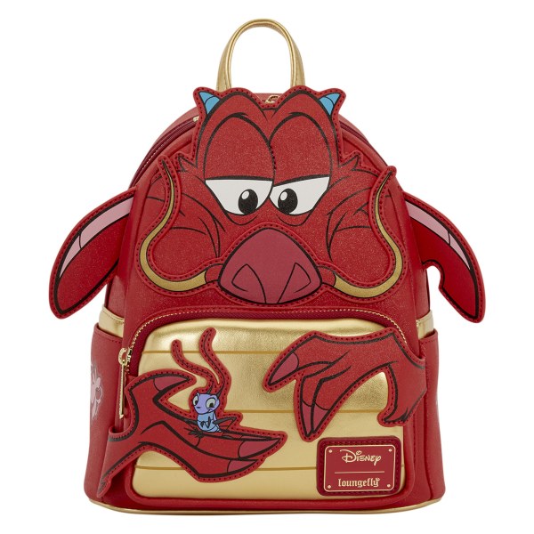 Mushu Glitter Cosplay Mini Backpack - Disney Loungefly Mulan