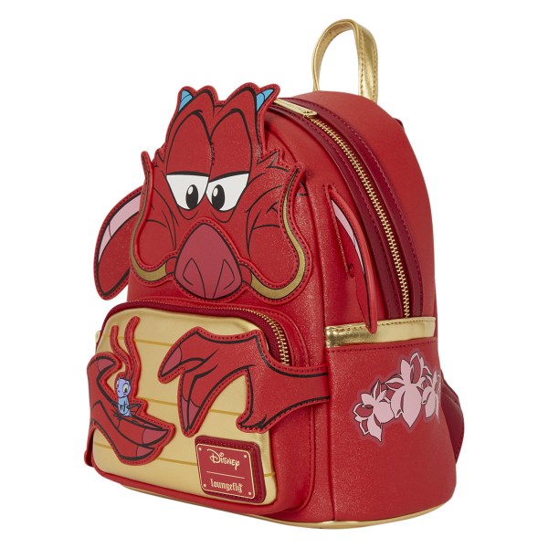 Mushu Glitter Cosplay Mini Backpack - Disney Loungefly Mulan