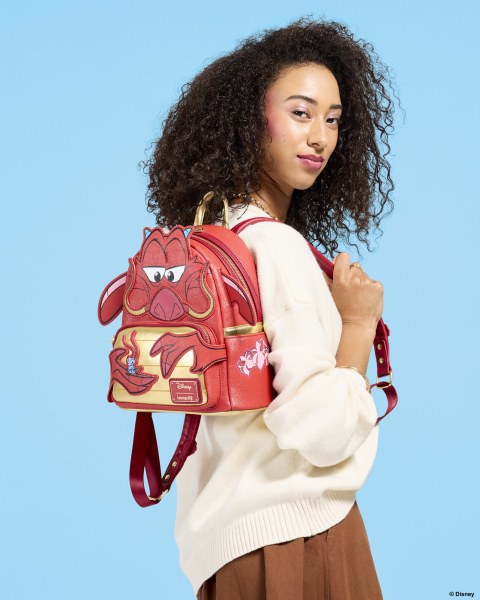 Mushu Glitter Cosplay Mini Backpack - Disney Loungefly Mulan