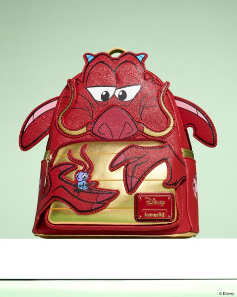 Mushu Glitter Cosplay Mini Backpack - Disney Loungefly Mulan
