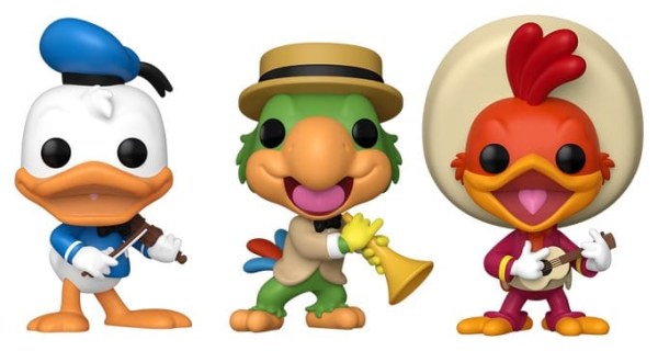 FUNKO POP! pack 3 figurines The Three Caballeros - Disney