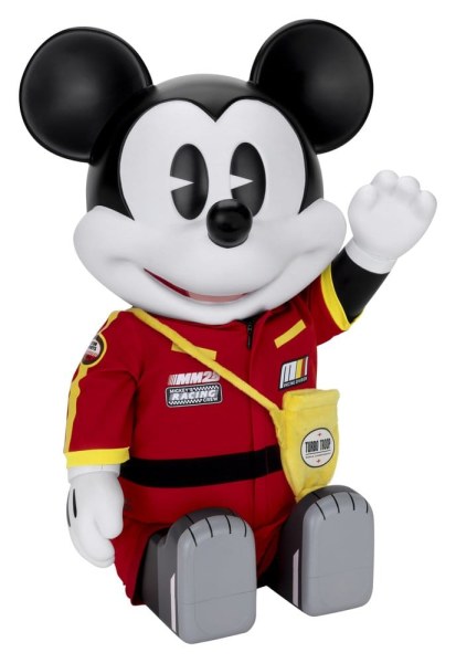 Vinyl Piggy Bank SYAKING-BANG!! Functional Figurine Race Car Mickey 48 cm - Disney Mickey and Friends