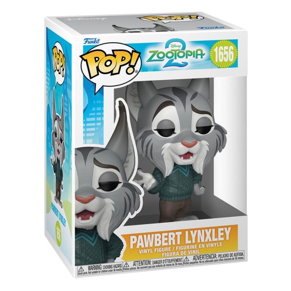 Funko POP! 1656 Pawbert Lynxley - Zootopia 2 