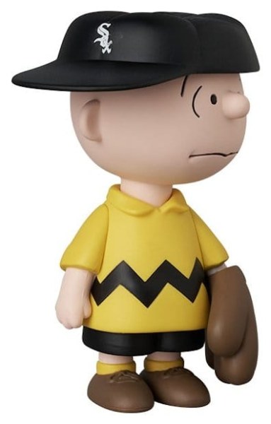 Figurine PVC UDF Chicago White Sox Charlie Brown 9 cm - MLB × Peanuts