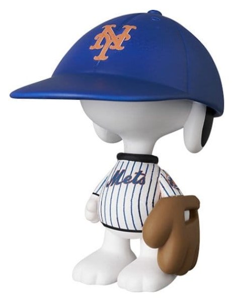 PVC UDF Figurine New York Mets Snoopy 7 cm - MLB × Peanuts