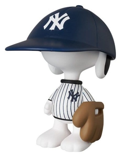 PVC UDF Figurine New York Yankees Snoopy 7 cm - MLB × Peanuts