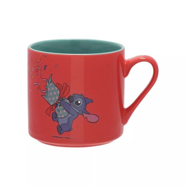 Stitch & Angel Merry Everything Set of 2 Colorful Mugs - Disney