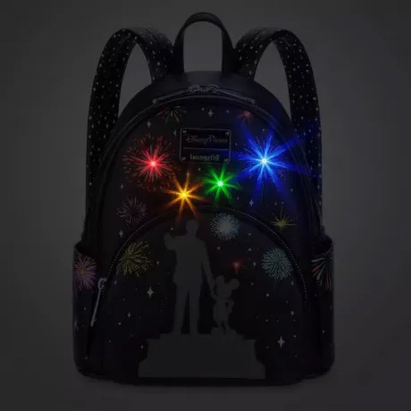 MINI BACKPACK Disney 100 Finale Glow - DISNEY LOUNGEFLY