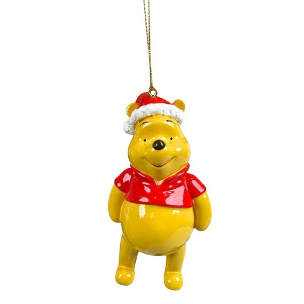 Disney - 3D Winnie the Pooh Ornament with Santa Hat