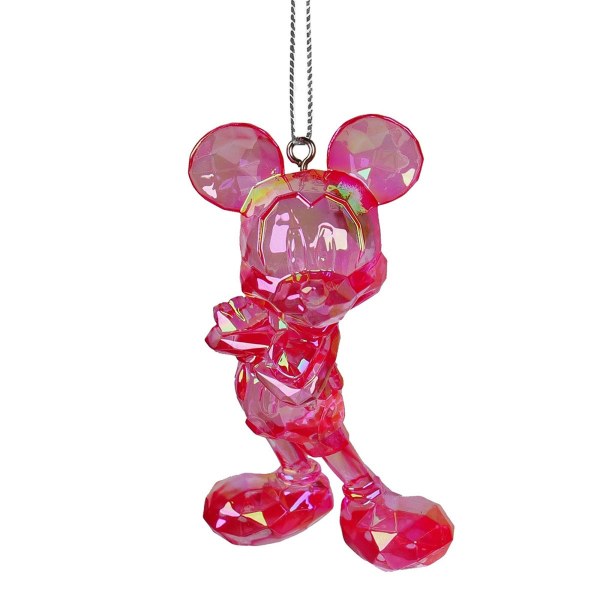 3D Ornament Acryl Mickey D100 Red - Disney