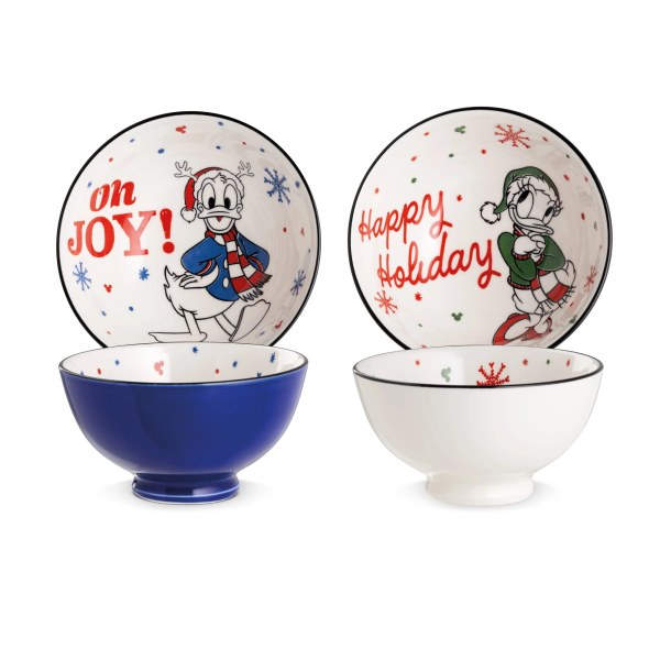 Magic Winter Set of 2 Bowls 300ml Donald & Daisy - Disney