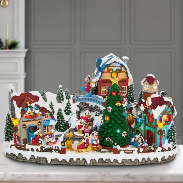 Disney Animated Holiday Village with Music 29cm – Costco Exclusive