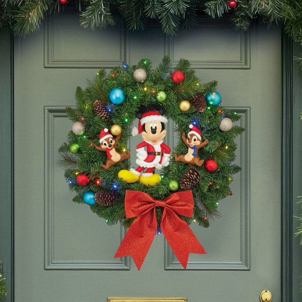22 inch Disney Holiday Wreath With LED Lights – Costco Exclusive