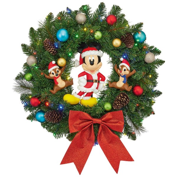 22 inch Disney Holiday Wreath With LED Lights – Costco Exclusive