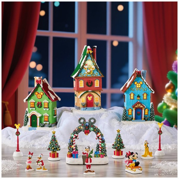 Disney Holiday Village 13 Piece – Costco Exclusive
