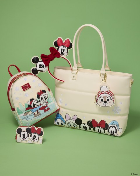 Mickey & Friends Puff Quilt Tote Bag - Disney Loungefly
