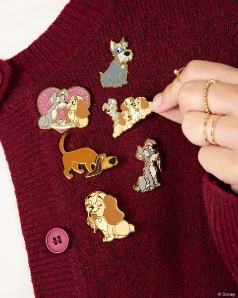 Lady and the Tramp Mystery Box Pin - Disney Loungefly