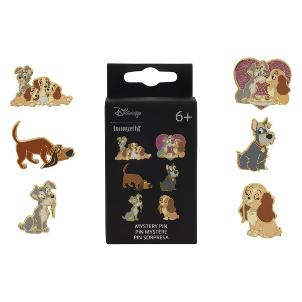 Lady and the Tramp Mystery Box Pin - Disney Loungefly
