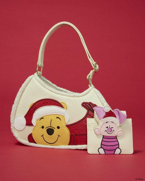 Winnie the Pooh & Piglet Holiday Crossbody Bag - Disney Loungefly