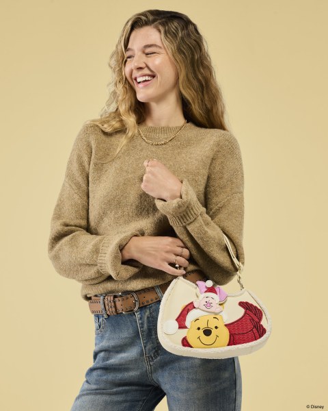 Winnie the Pooh & Piglet Holiday Crossbody Bag - Disney Loungefly
