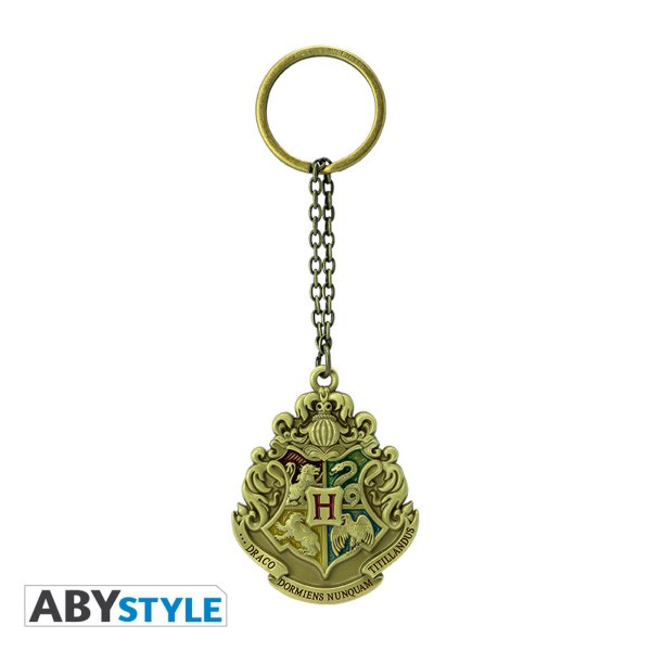 HARRY POTTER -Pck premium Mug 3D+Porte-clés 3D+Pin's Valise Hogwarts