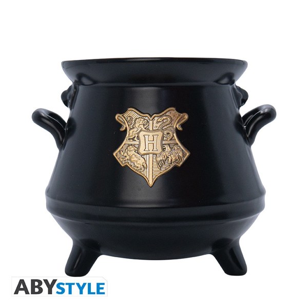 HARRY POTTER -Pck premium Mug 3D+Porte-clés 3D+Pin's Valise Hogwarts