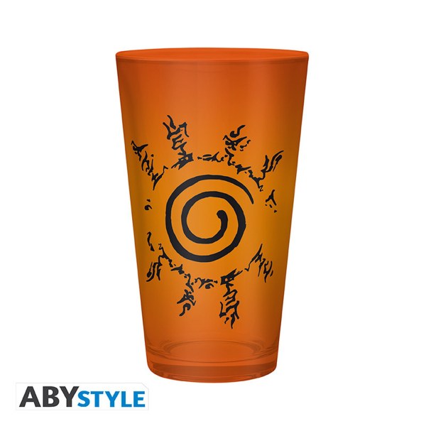NARUTO SHIPPUDEN - Pck Glass XXL + Pin's + Notebook Konoha