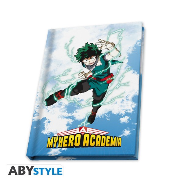 MY HERO ACADEMIA - Pck Glass XXL + Pin's + Notebook Heroes