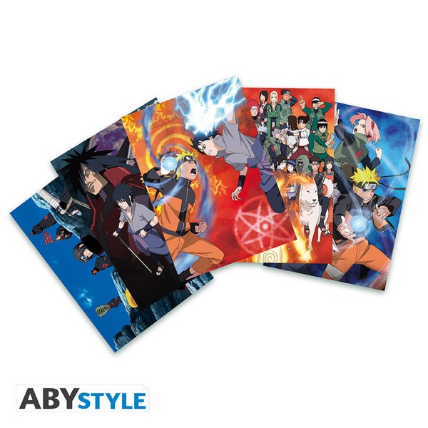 NARUTO SHIPPUDEN - Pck Mug320ml + Acryl® + Postcards Naruto