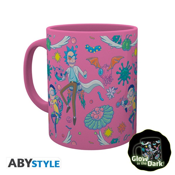 RICK AND MORTY - Pck Glass XXL + Mug + 2 Coasters