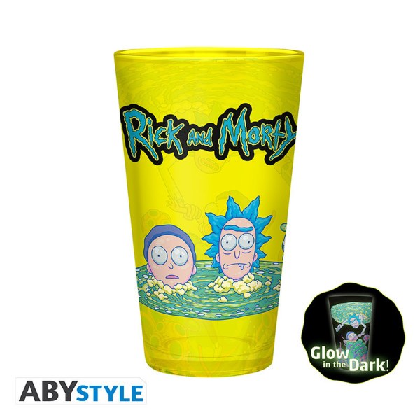 RICK AND MORTY - Pck Glass XXL + Mug + 2 Coasters