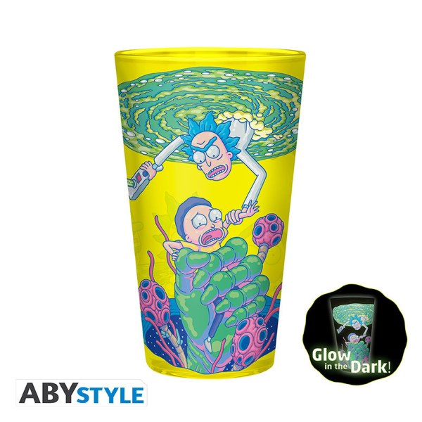 RICK AND MORTY - Pck Glass XXL + Mug + 2 Coasters