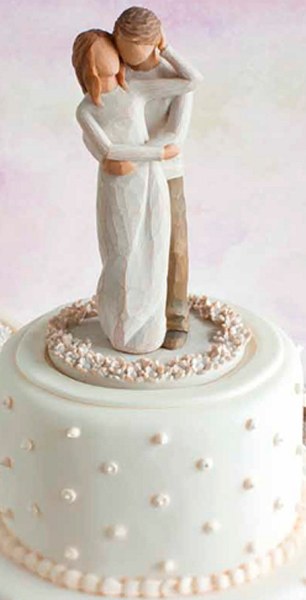 WILLOW TREE CAKE TOPPER SET