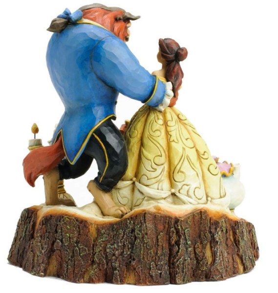 BEAUTY AND THE BEAST DISNEY TRADITIONS JIM SHORE