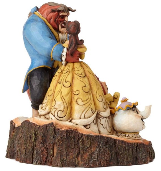 BEAUTY AND THE BEAST DISNEY TRADITIONS JIM SHORE