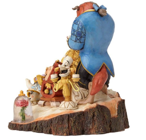 BEAUTY AND THE BEAST DISNEY TRADITIONS JIM SHORE