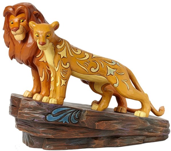 SIMBA AND NALA DISNEY TRADITIONS JIM SHORE