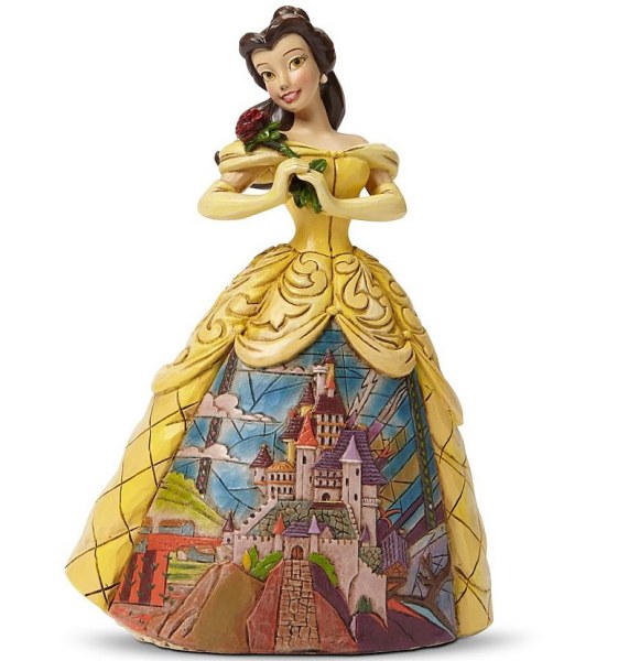 BELLE IN DISNEY TRADITIONS CASTLE DECOR DRESS 